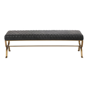 Moe's Home Teatro Bench Antique Black