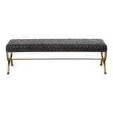 Teatro Bench Antique Black