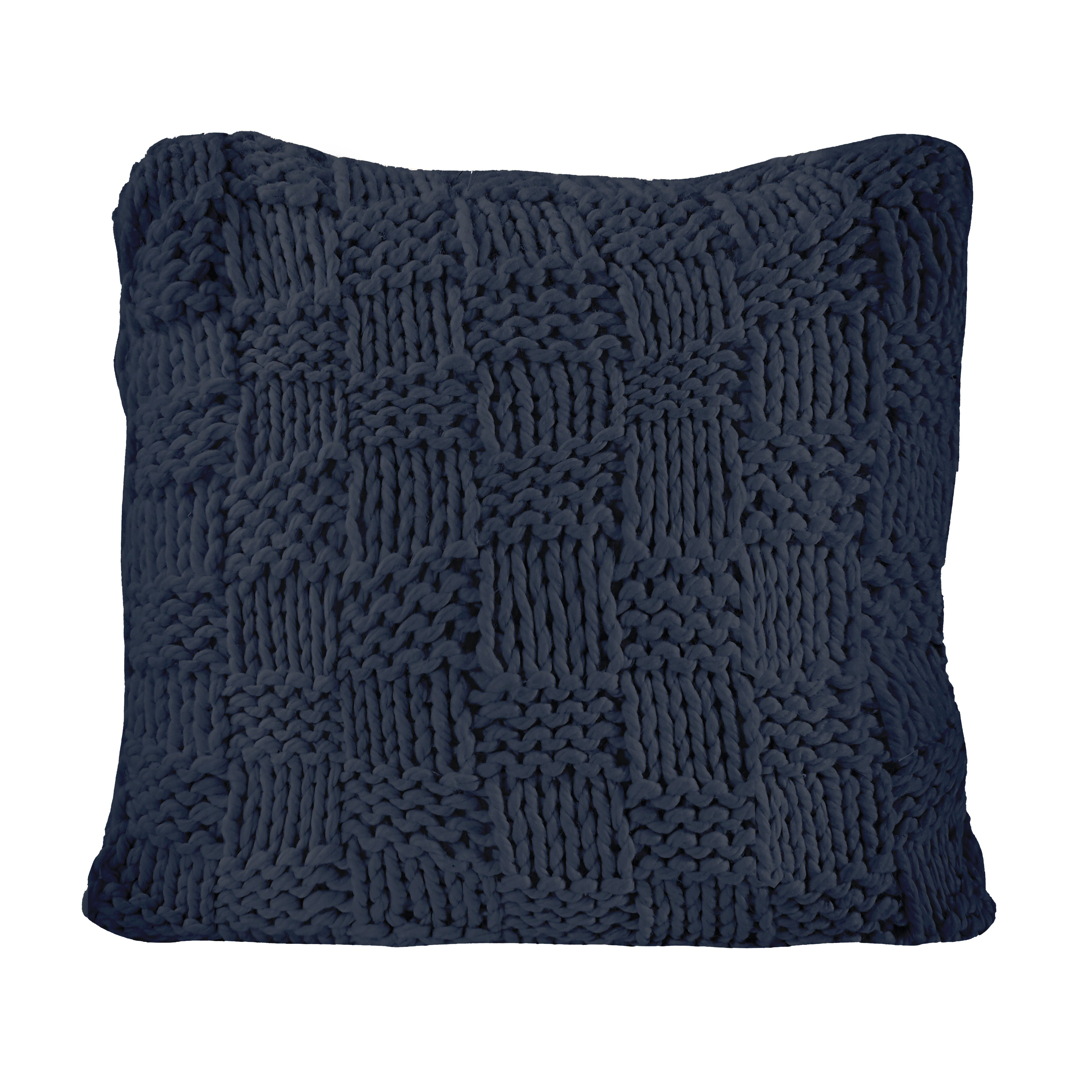 Chess Knit Dutch Euro Pillow