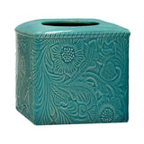 HiEnd Accents Savannah Bathroom Sets PK400106-OS-TQ Turquoise Ceramic 