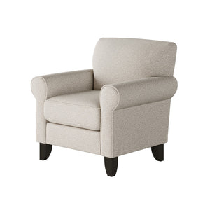 Fusion 512-C Transitional Accent Chair 512-C  Davis Fog Accent Chair