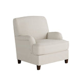 Fusion 01-02-C Transitional Accent Chair 01-02-C Truth or Dare Salt Accent Chair