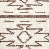 HiEnd Accents Maguey Handwoven Square Pillow PL8000P2 Natural, Tan Face: 100% sheepswool; Back: 100% cotton canvas; Fill: 95% feather, 5% down 20x20