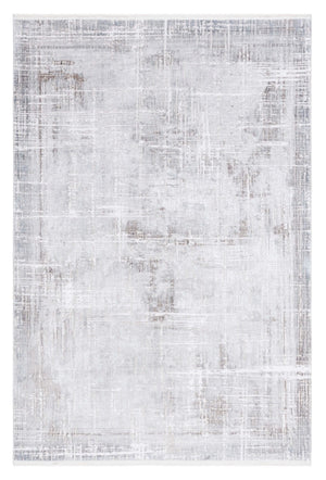 Safavieh Platinum 550 Power Loomed Modern Rug Grey / Dark Grey 9' x 12'