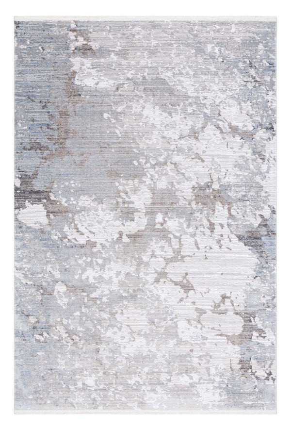 Safavieh Platinum 552 Power Loomed Modern Rug Grey / Ivory 9' x 12'