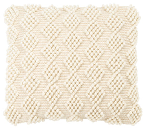 Camie Pillow Ivory 65% WOOL/35% COTTON PLS122A-2020