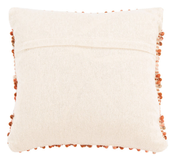 Nerina Pillow – Luxurious Wool-Cotton Blend with Textured Puff Stitches for Cozy Bohemian Style