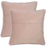 Safavieh Flayn Pillow - Set of 2 Pink PLS4505C-1818-SET