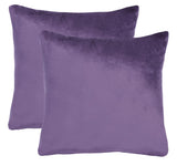 Safavieh Jovanni Pillow - Set of 2 Purple 60% Viscose / 40% Cotton  PLS503E-2222-SET2