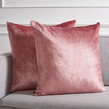 Safavieh Jovanni Pillow - Set of 2 Pink 60% Viscose / 40% Cotton  PLS503F-2222-SET2