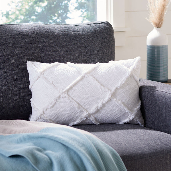 Safavieh Ashlin Pillow White PLS6526B-1818