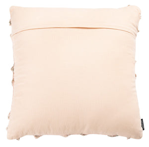 Ashlin Pillow Beige / Grey COTTON SLUB PATCH WORK PLS6526G-1818