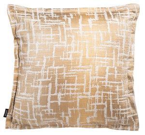 Safavieh Valenci Pillow Gold / White PLS6529A-1818