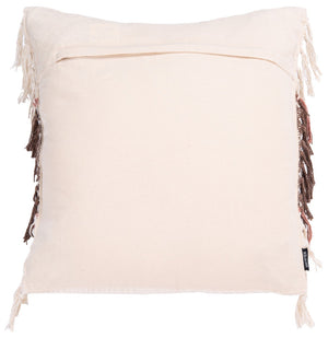 Lencia Pillow Beige / Grey COTTON SLUB  PLS6531A-1818