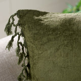 Dandria Pillow Dark Green COTTON CHENILLE PLS6534B-1818