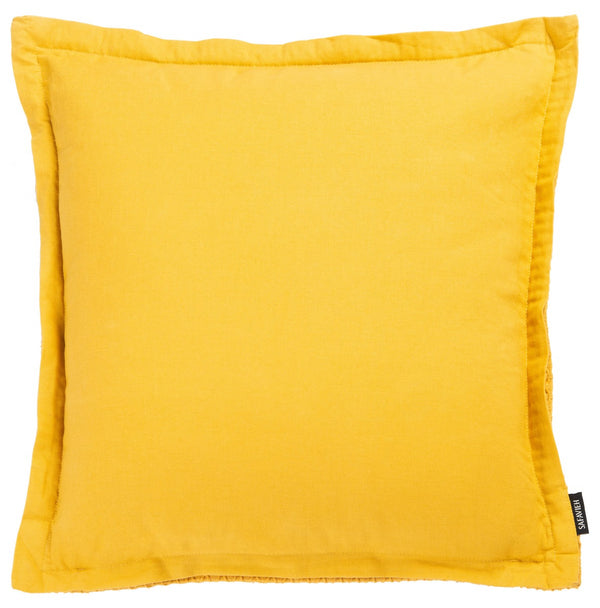Lucina Pillow Yellow COTTON WITH FLANGE PLS6536A-1818
