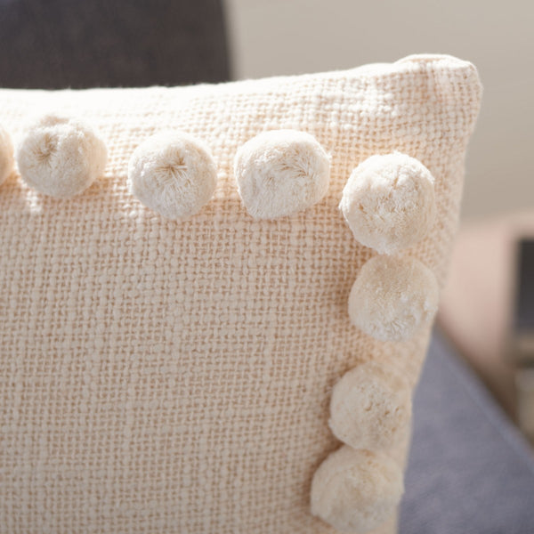 Zelina Pillow Beige COTTON SLUB PLS6538A-1818