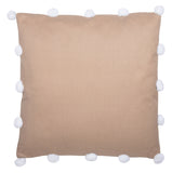 Safavieh Temi Pillow in Beige, White PLS7164A-1818