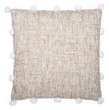 Temi Pillow in Beige, White