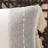 Safavieh Samerin Pillow in Grey, White PLS7165A-1220