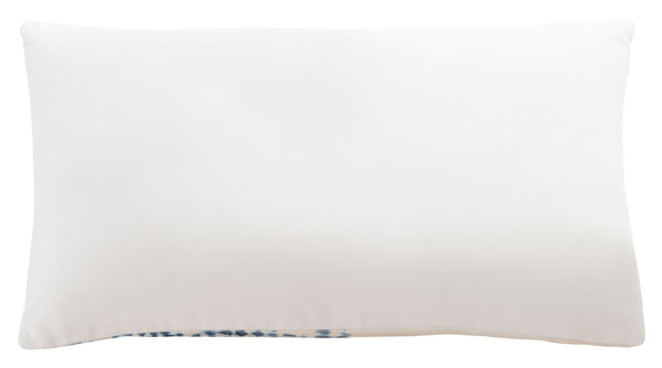 Arielle Artistic Tie-Dye Indoor/Outdoor Pillow - Luxurious Blue & White Softness for Stylish Decor
