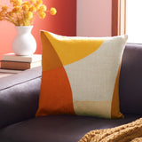 Safavieh Alani Pillow Multi Front:100% Polyester,Back:55%Cotton,43%Polyester,2%Other Fiber PLS7207A-1818