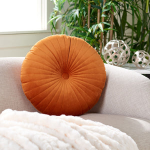 Vallory Pillow - Bold Colorful Accent for Your Home with Smooth Touch and Elegant Tufted Design