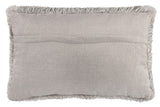 Safavieh Shag Modish Metallic Pillow Metallic Silver Polyester  PLS732A-1220