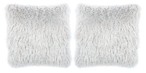Safavieh Shag Modish Metallic Pillow PLS732A-2020