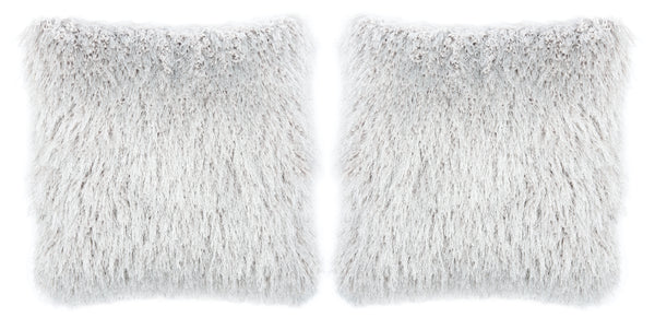 Safavieh Shag Modish Metallic Pillow PLS732A-2020