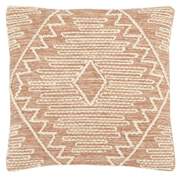 Lannie Pillow - Southwest Chic Decor with Ultra-Soft Denim Cotton, Bohemian Motifs & Hidden Zipper