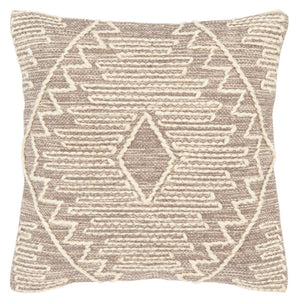 Lannie Pillow - Southwest Chic Decor with Ultra-Soft Denim Cotton, Bohemian Motifs & Hidden Zipper