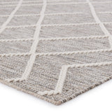 Jaipur Living Moab Natural Geometric Gray/ Ivory Area Rug (10'X14')