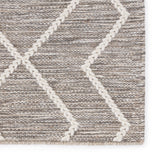 Jaipur Living Moab Natural Geometric Gray/ Ivory Area Rug (10'X14')