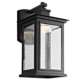 Taylen Timeless Outdoor Wall Lantern in Oil Rubbed Bronze - Clear Glass Shade for Elegant Lighting