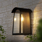 Safavieh Adalai Outdoor Wall Sconce Black  PLT4027A