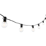 Safavieh Leigh Led Outdoor String Lights Black Metal/Glass/Plastic PLT4041A