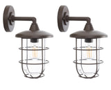 Safavieh Liese Outdoor Wall Sconce - Set of 2 PLT7000A-SET2