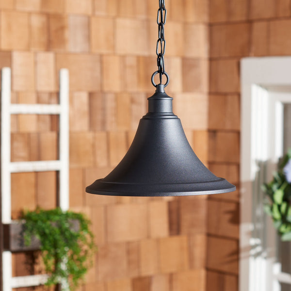 Safavieh Graylyn Outdoor Pendant Black 100% Steel PLT7017A