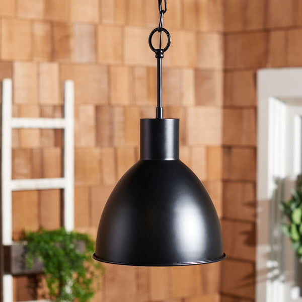 Safavieh Priestly Outdoor Pendant Black 100% Steel PLT7021A