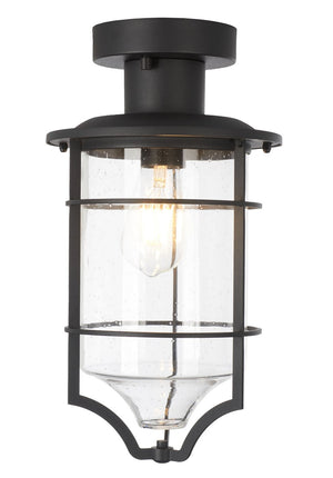 Safavieh Rueda Outdoor Flush Mount Bronze 50% Steel+50% Glass PLT7039A