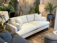 LH Imports Martha Sofa PLU024-BL