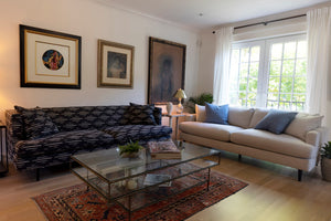 LH Imports Martha Sofa PLU024-BL
