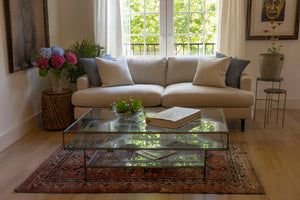 LH Imports Martha Sofa PLU024-BL