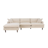 LH Imports Martha Left Sectional Sofa PLU062-BL