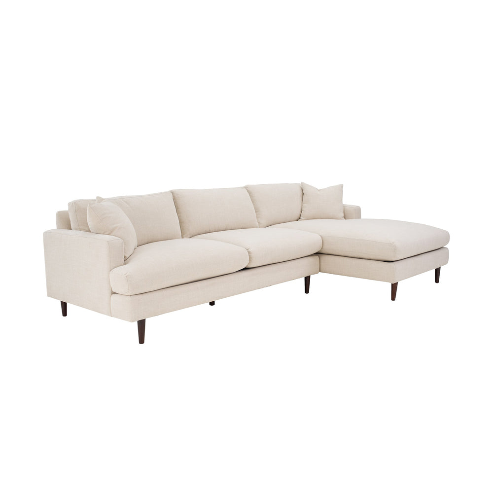 LH Imports Martha Right Sectional Sofa PLU063-BL