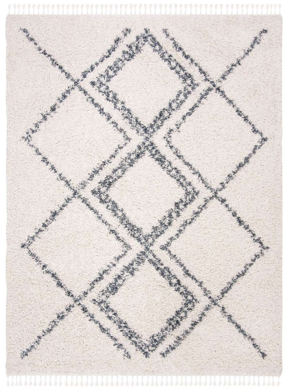 Safavieh Pro Lux Shag 432 Power Loomed 60% Polypropylene/35% Jute/5% Polyester Shag & Flokati Rug PLX432A-4
