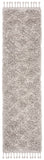 Safavieh Pro Lux Shag 432 Power Loomed 60% Polypropylene/35% Jute/5% Polyester Shag & Flokati Rug PLX432F-4