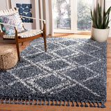 Safavieh Pro Lux Shag 432 Power Loomed 60% Polypropylene/35% Jute/5% Polyester Shag & Flokati Rug PLX432L-4