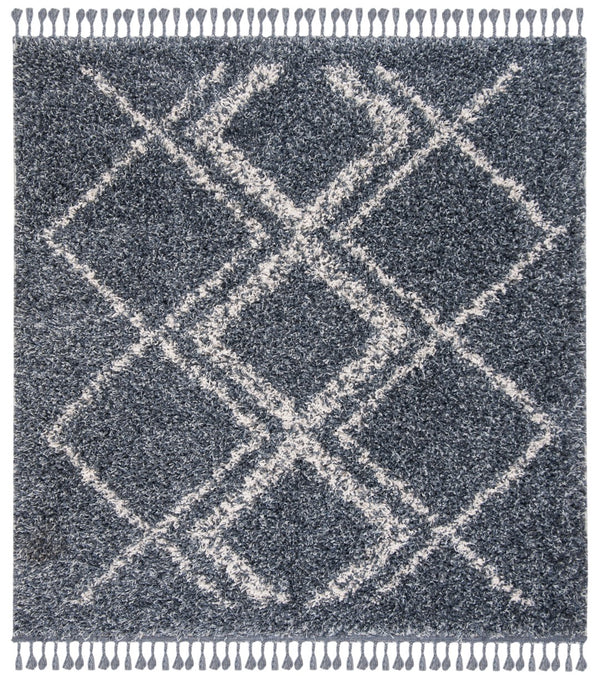 Safavieh Pro Lux Shag 432 Power Loomed 60% Polypropylene/35% Jute/5% Polyester Shag & Flokati Rug PLX432L-4